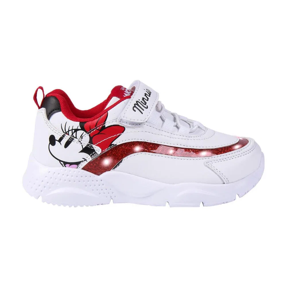 Детские кроссовки со светящейся подошвой Disney Minnie Style Mini Mouse, Weiss