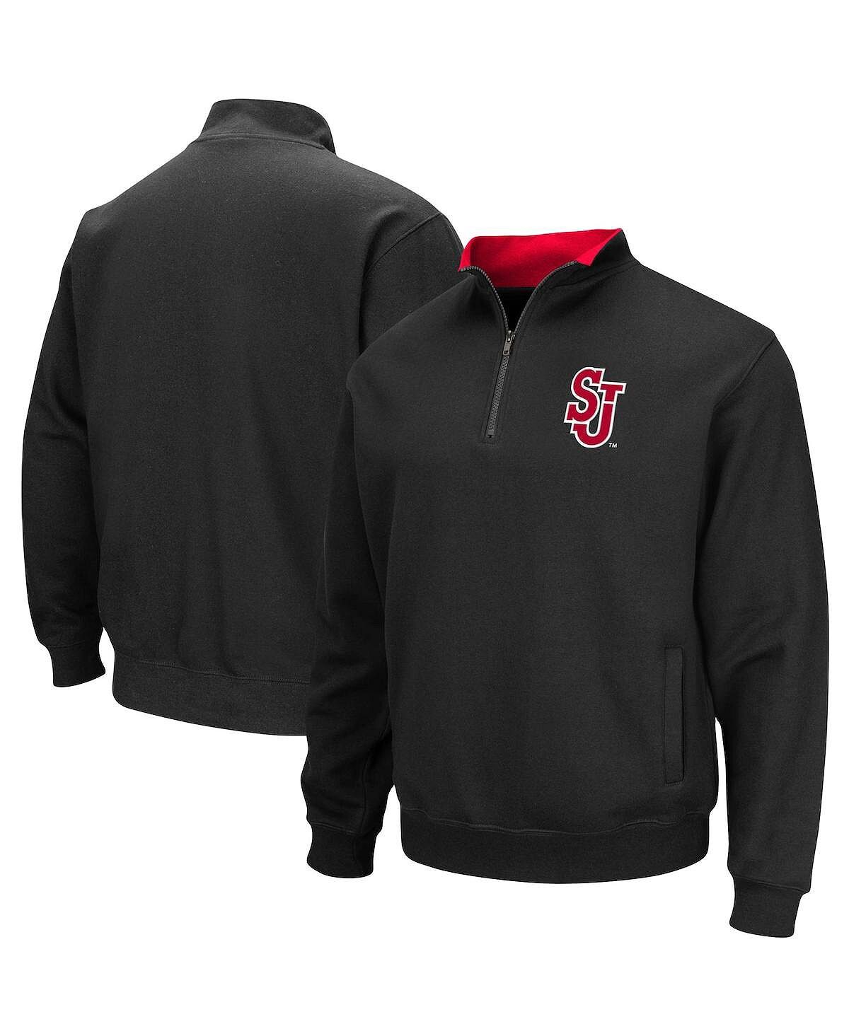 

Мужская черная куртка st. john's red storm tortugas logo с молнией на четверть Colosseum, черный