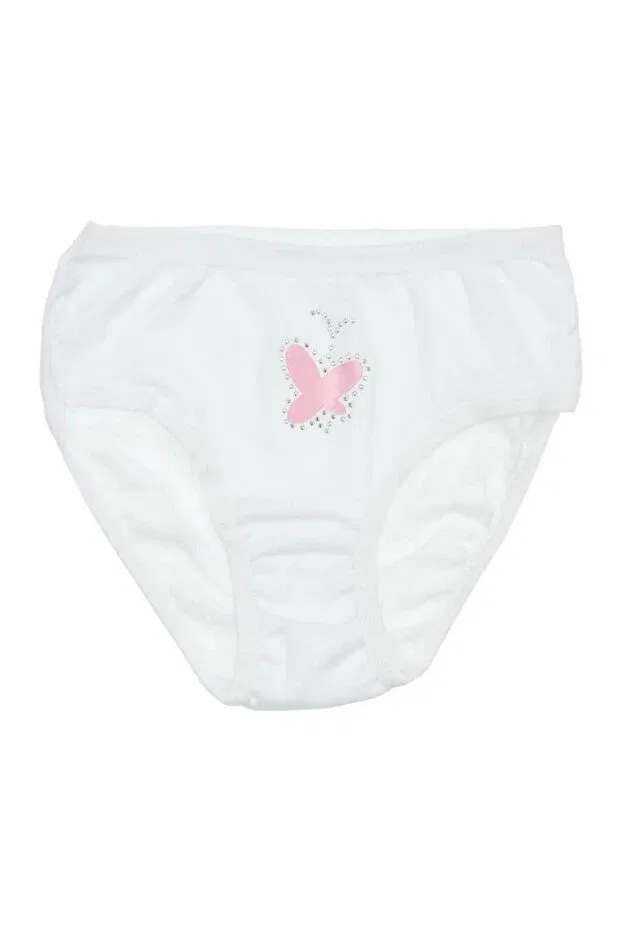 Детские трусы для девочек хлопковые Çamaşırcımshop, White