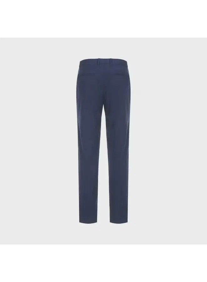 Брюки деловые повседневные универсальные мягкие комфортные Zara, темно-синий — фото 3