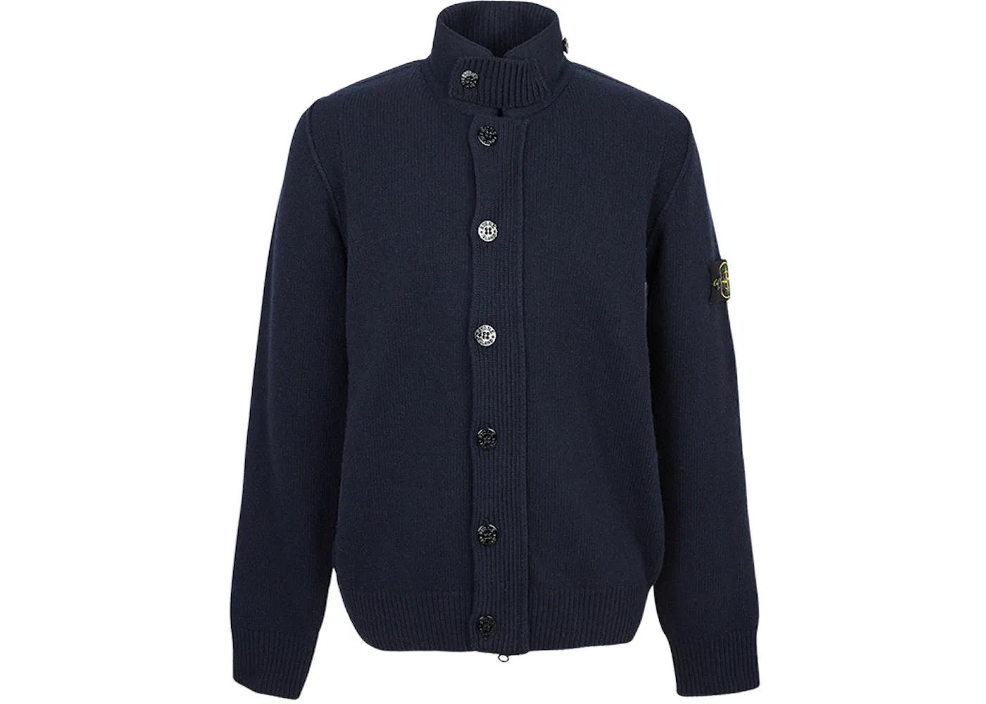 Мужской кардиган на молнии Cardigan Stone Island, Navy