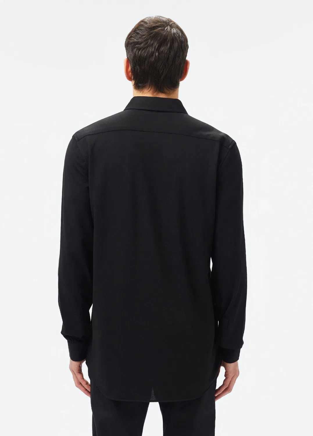 Сорочка slim fit Lacoste, черный — фото 2