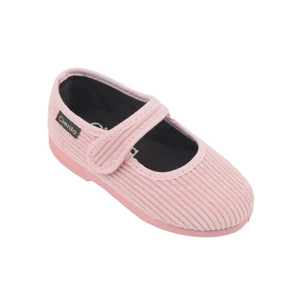Кроссовки из вельвета, Мерседес Рейна Cienta Kids, розовый