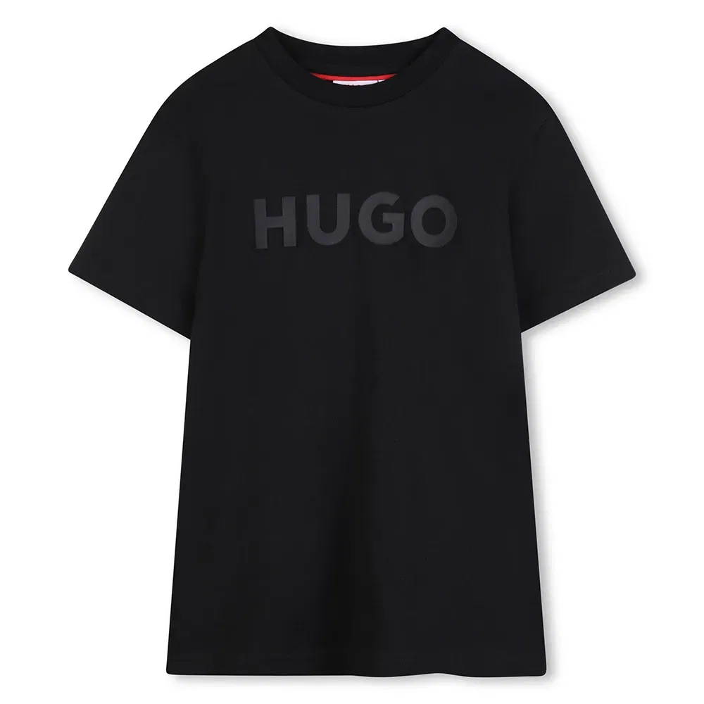 Футболка с коротким рукавом G01014 Hugo, черный