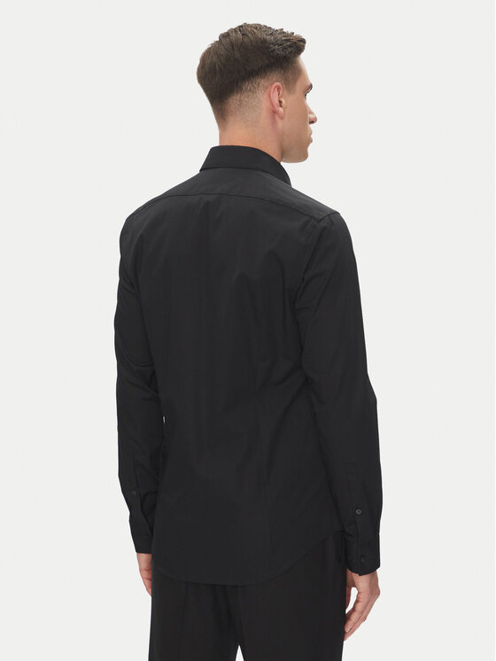 Рубашка облегающего кроя Essential LV019EU000 Calvin Klein, черный — фото 3