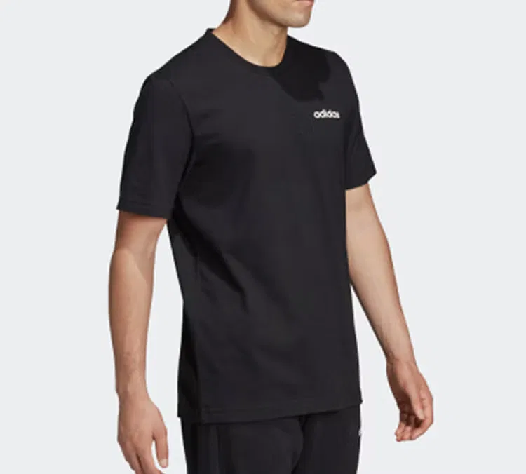 Футболка минималистичная с коротким рукавом E PLN Tee Adidas, черный — фото 4