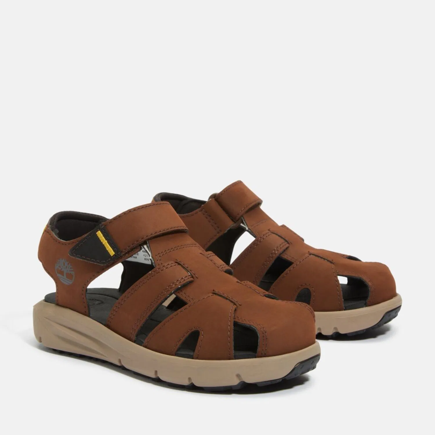 Детские сандалии с пряжкой Timberland, Dark Brown