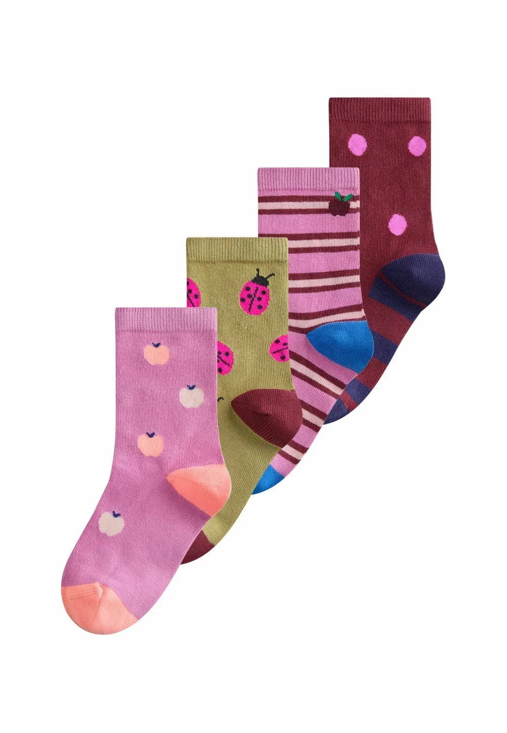 Носки Next, Pink, Green And Plum