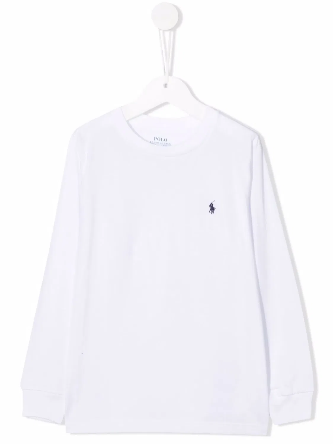 Polo Ralph Lauren Футболка с вышитым логотипом белая