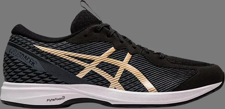 

Кроссовки lyteracer 2 'black pure gold' Asics, черный