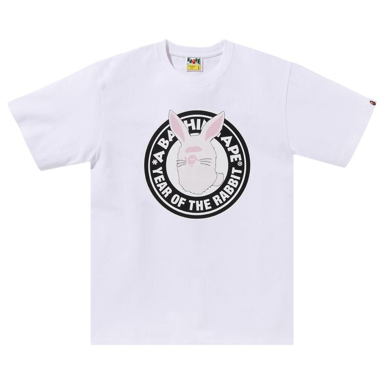 

Футболка BAPE Year Of The Rabbit Tee 'White', белый