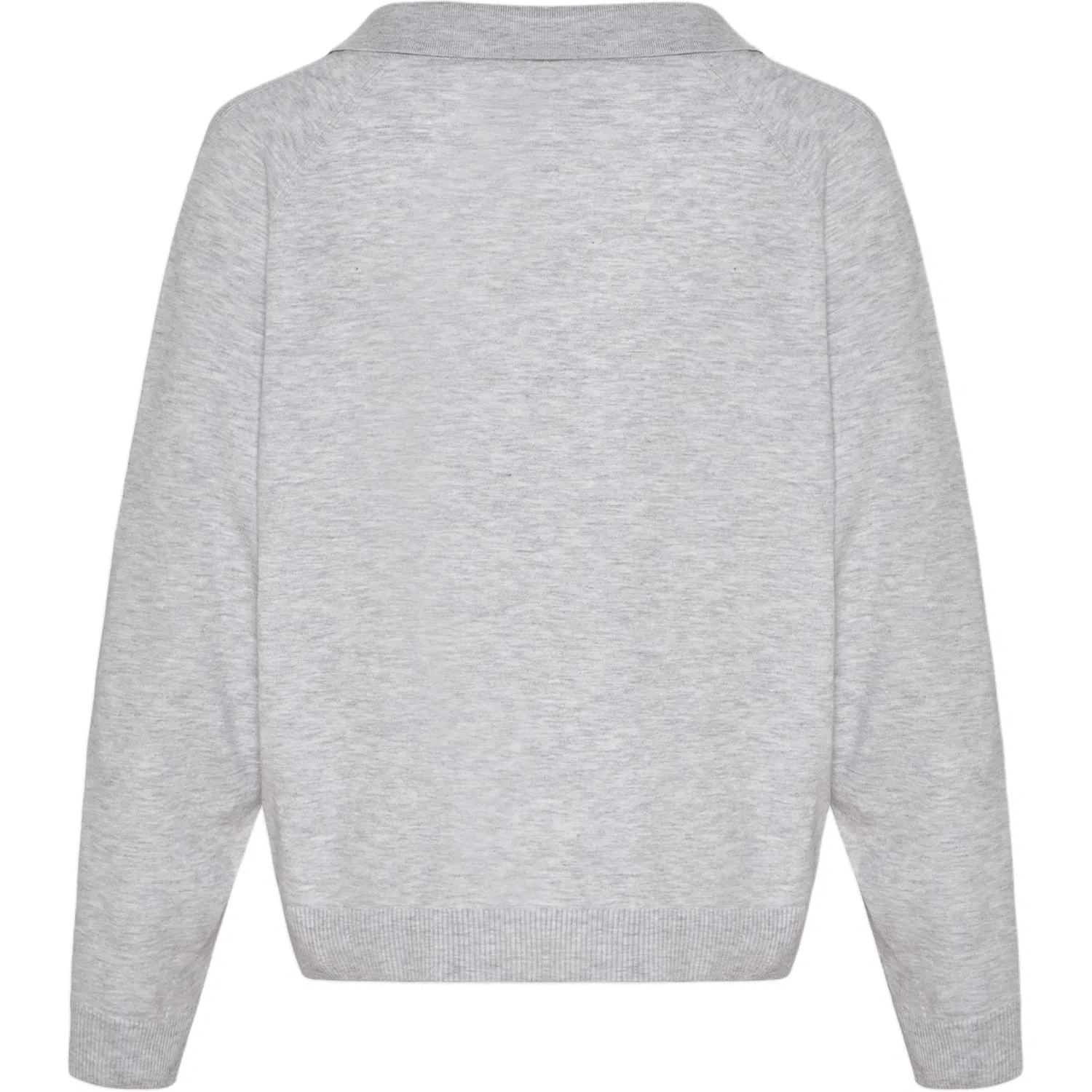 Женский свитер с V-образным вырезом Light Heather Gray Adidas — фото 3