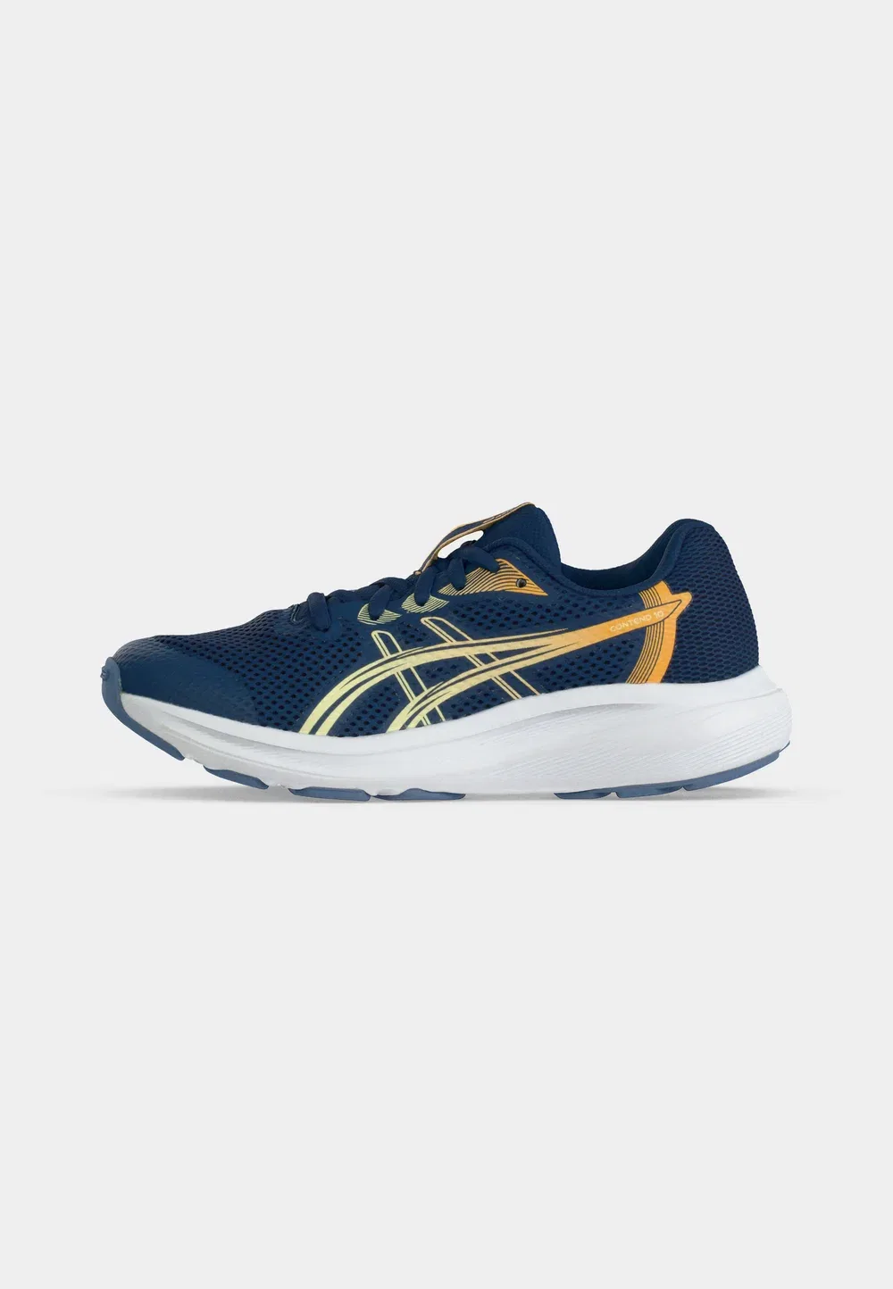 Condens 10 - унисекс кроссовки для бега по улицам Asics, Independence Blue/Orange Glow — фото 2