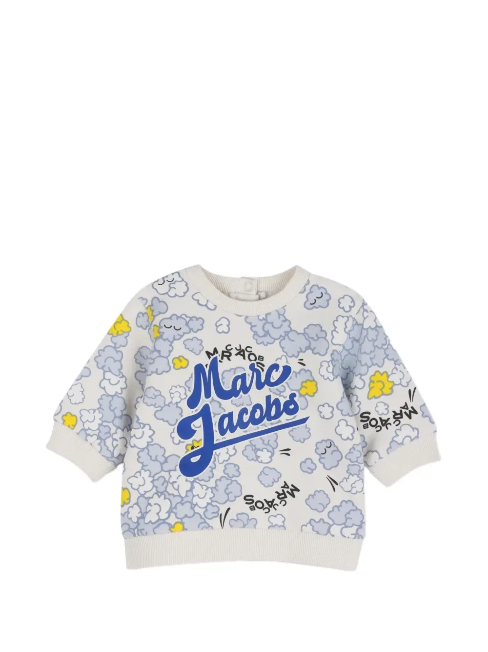 Спортивный костюм с логотипом Marc Jacobs Kids, бежевый — фото 3