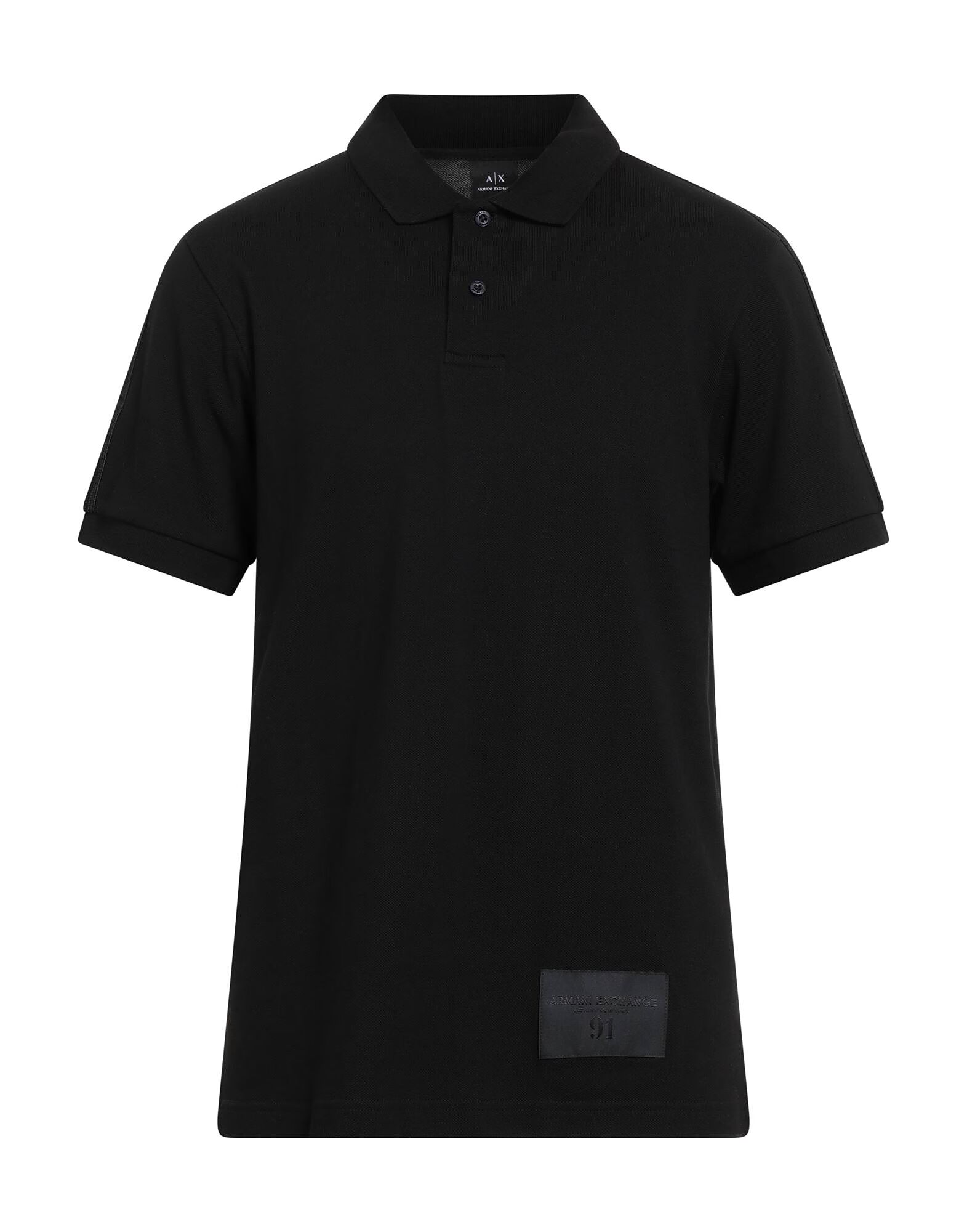 

Рубашка поло Armani Exchange, черный