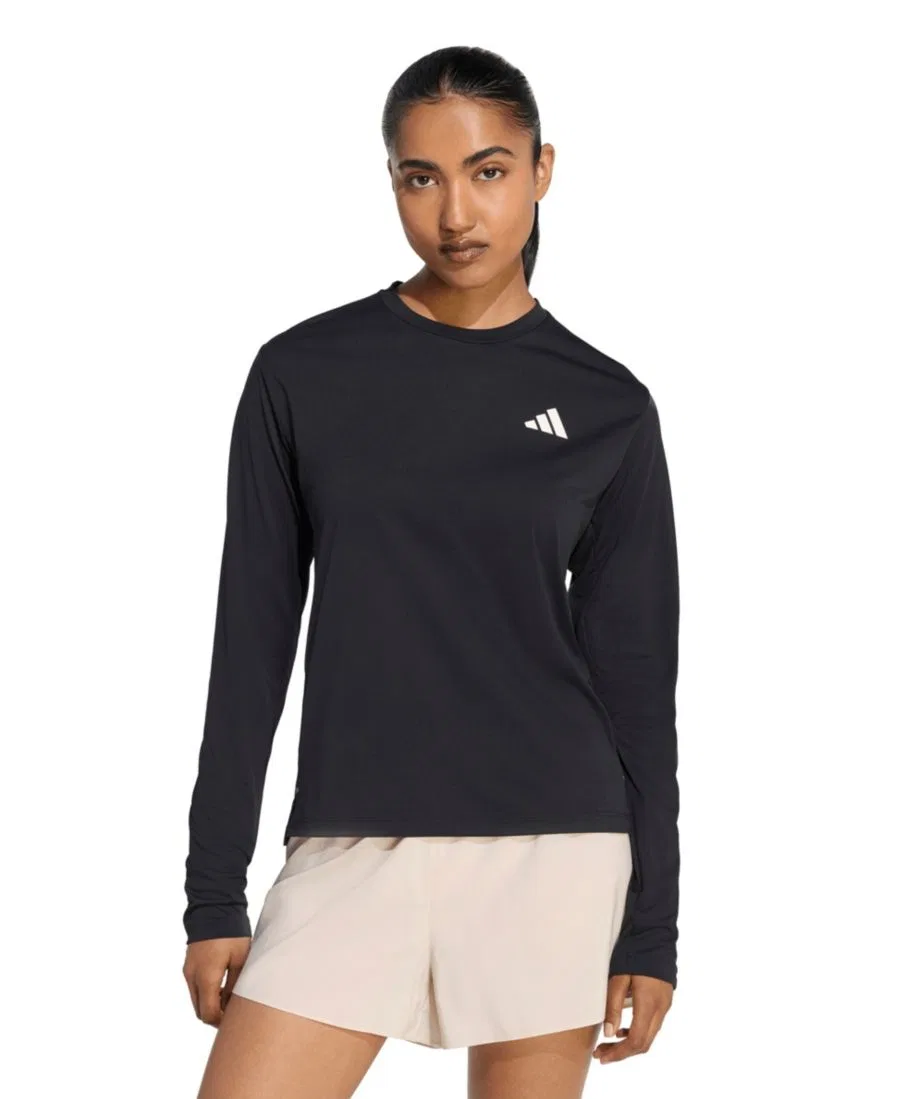 Женская футболка с длинным рукавом adidas, Black