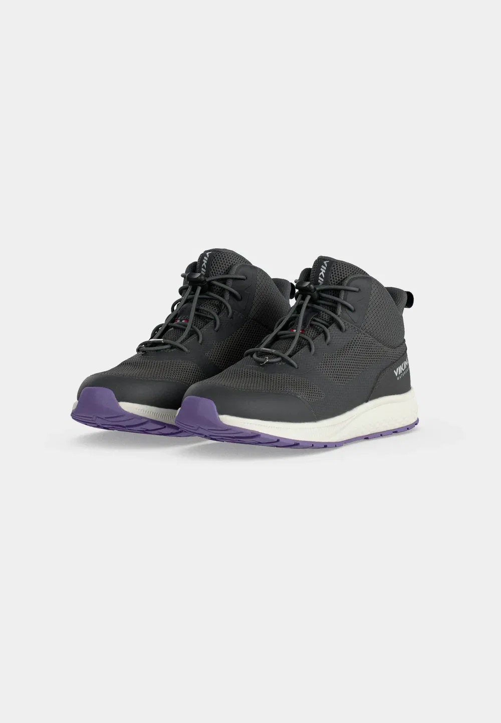 Водонепроницаемые унисекс кроссовки Impact mid SL с высоким верхом Viking, Dark Grey — фото 3