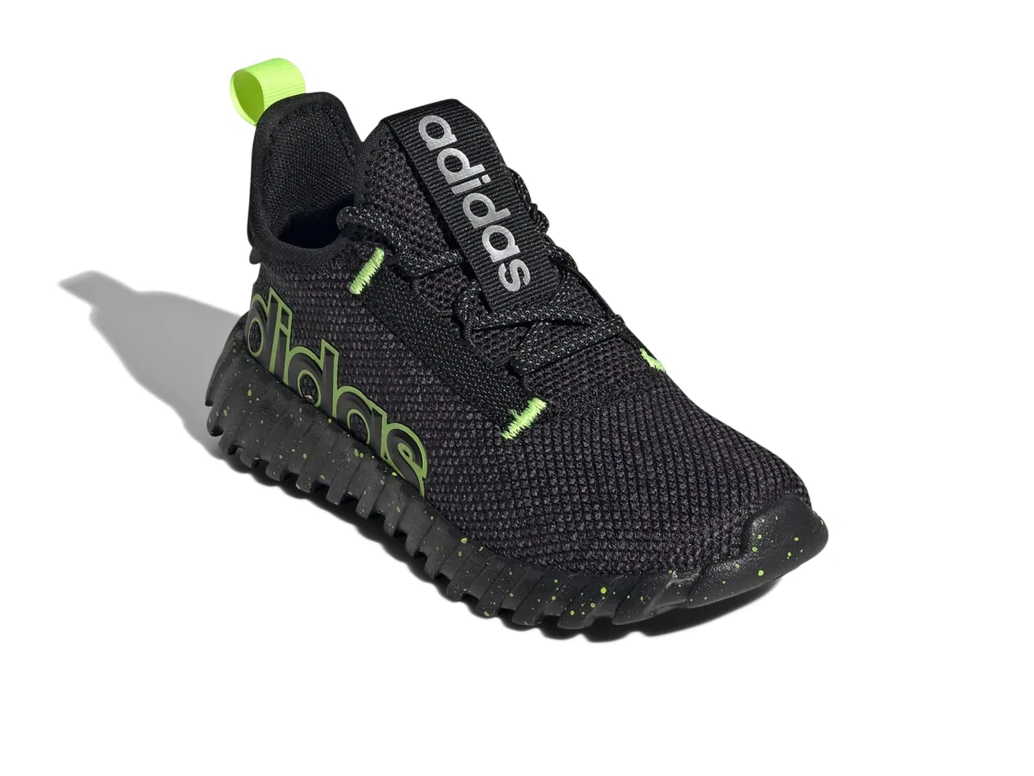 Детские кроссовки с кроссовочной подошвой Kaptir 3.0 Adidas, Black Iron Metallic Lemon Polished