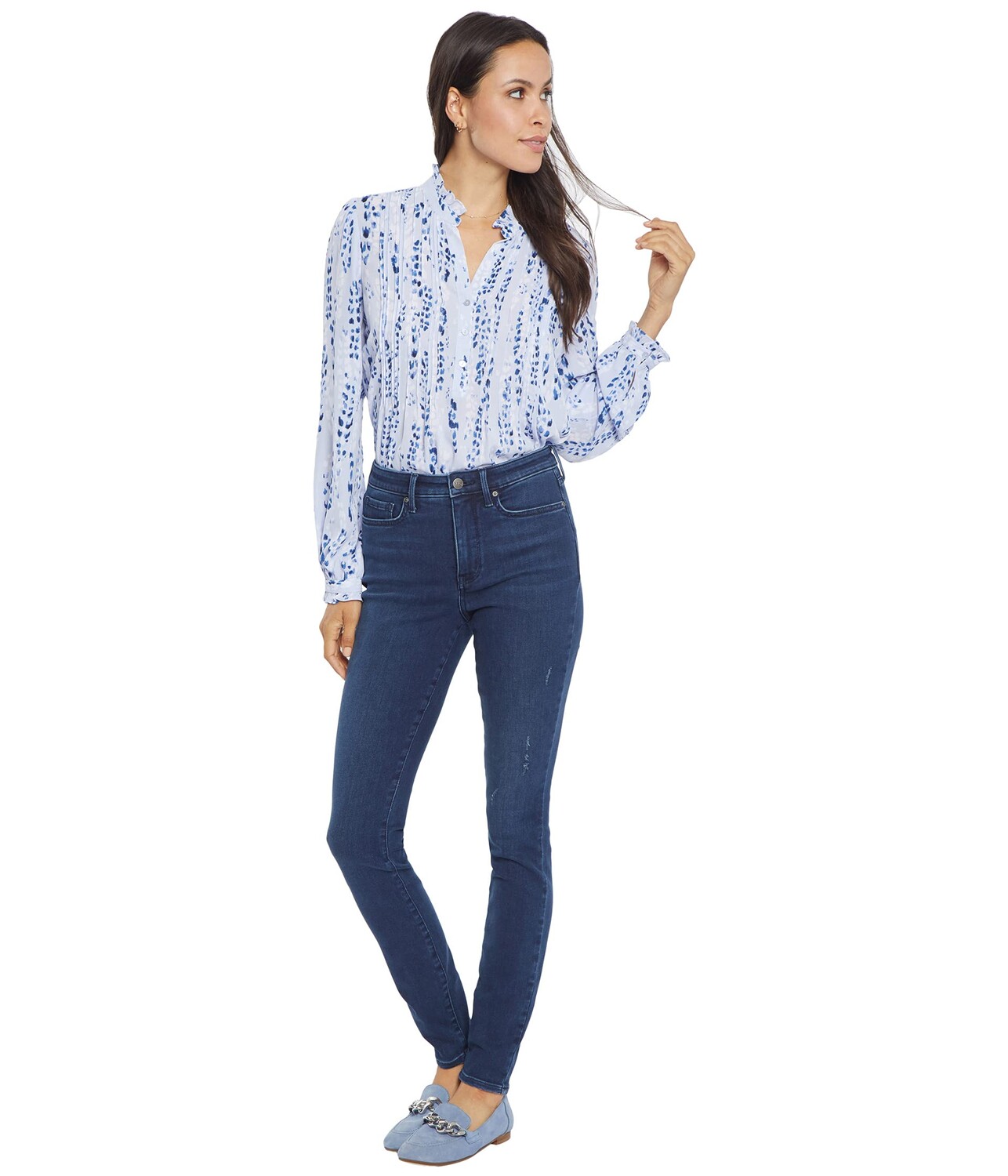 

Джинсы NYDJ, High-Rise Ami Skinny Jeans in Grant