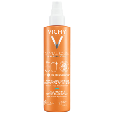 Vichy Capital Soleil Cell Protect UV солнцезащитный спрей SPF50+, 200 мл - фото