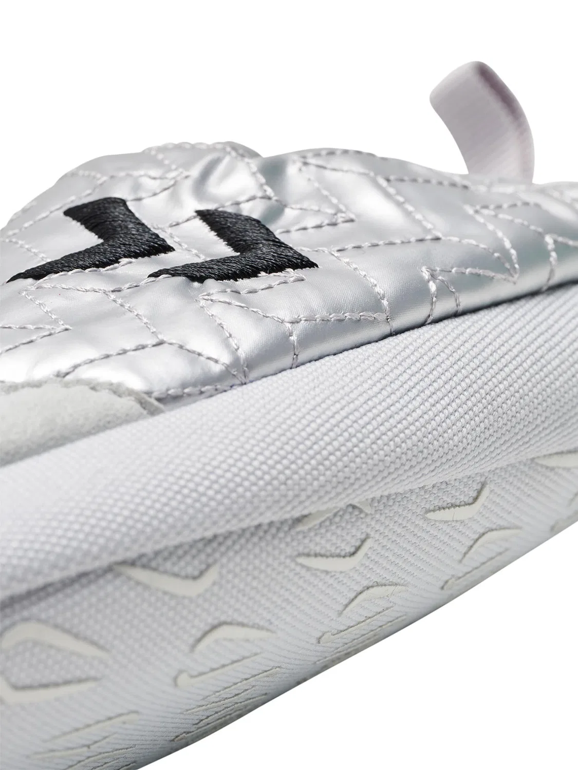 Детские тапочки с эластичным краем Junior Slipper Hummel, Silver — фото 3