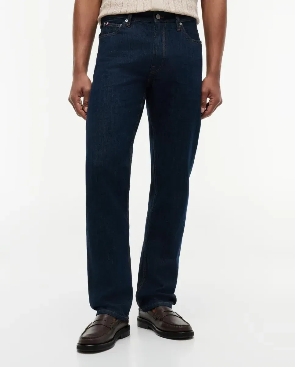 Мужские джинсы tapered Tommy Hilfiger, Azul Oscuro — фото 2