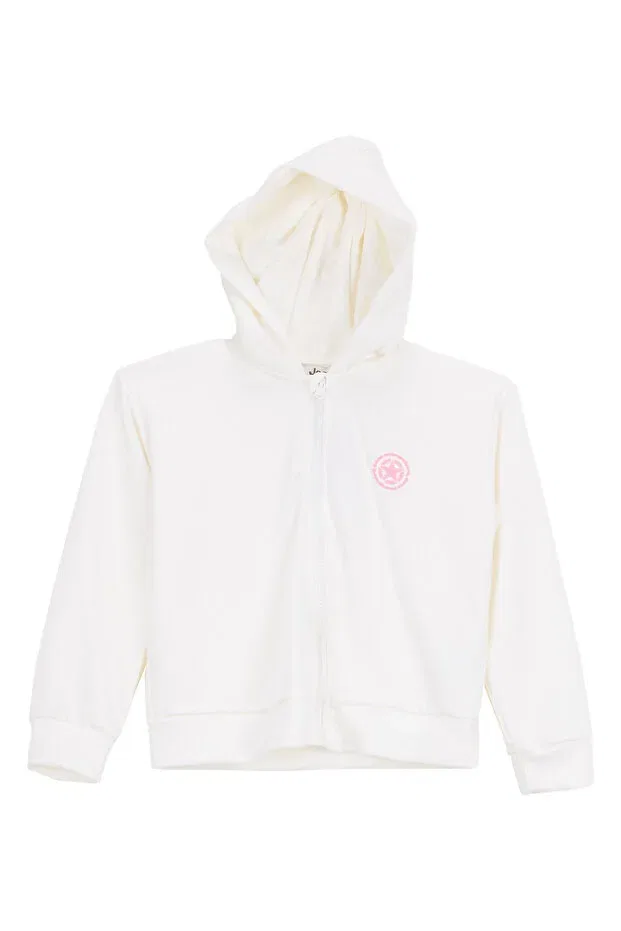 Детское худи с капюшоном Jeep, Off White