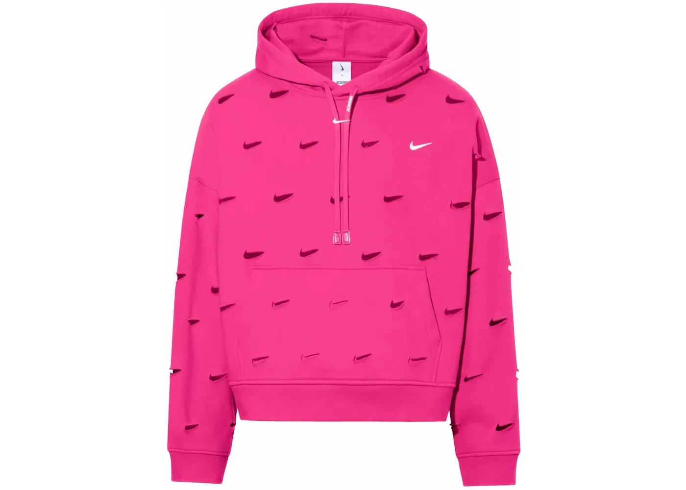 Унисекс худи из коллекции Jacquemus x Nike Le Swoosh Jacquemus, Dark Pink