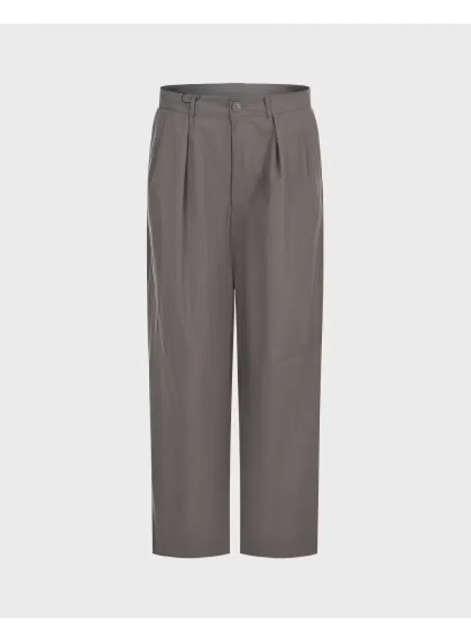 Брюки зауженные свободные серые Zara, серый