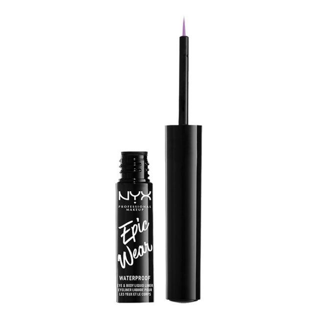

Водостойкая подводка для глаз и жидкость для боди-арта Nyx epic wear с ручкой NYX Professional Makeup, цвет ewspll06, 3,5 мл