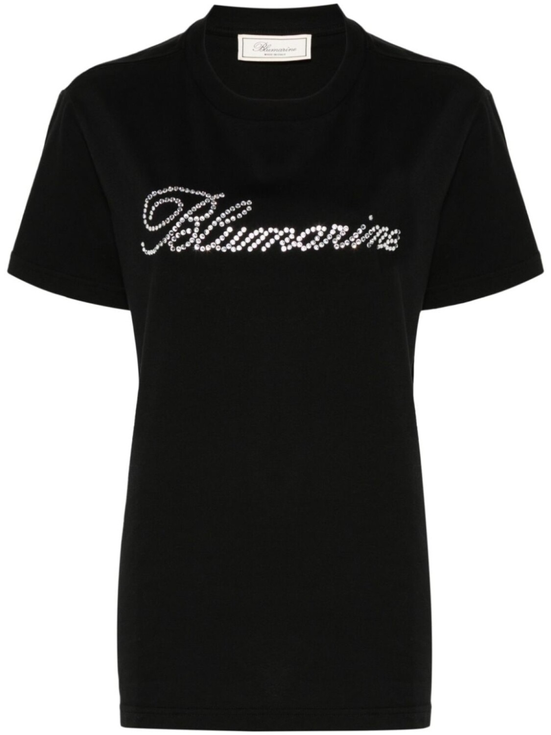 

Blumarine футболка с логотипом, черный