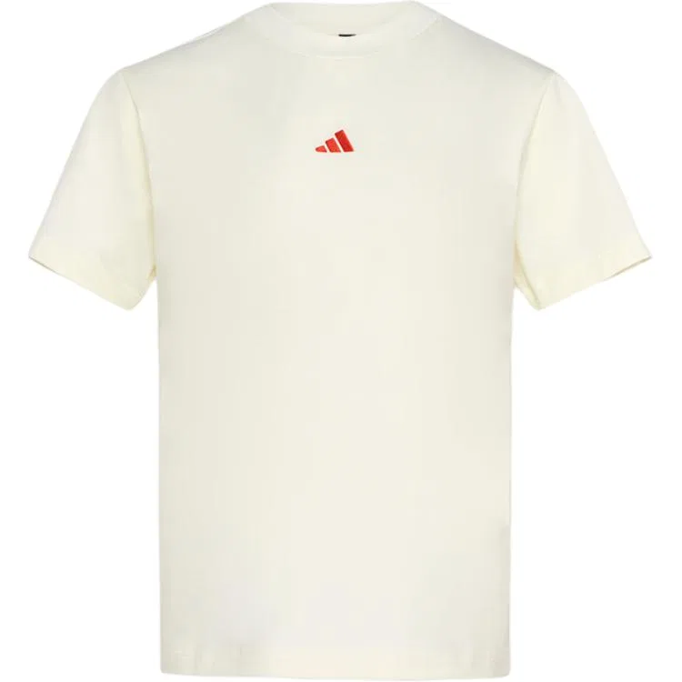 Футболка женская Adidas Ecru/Red