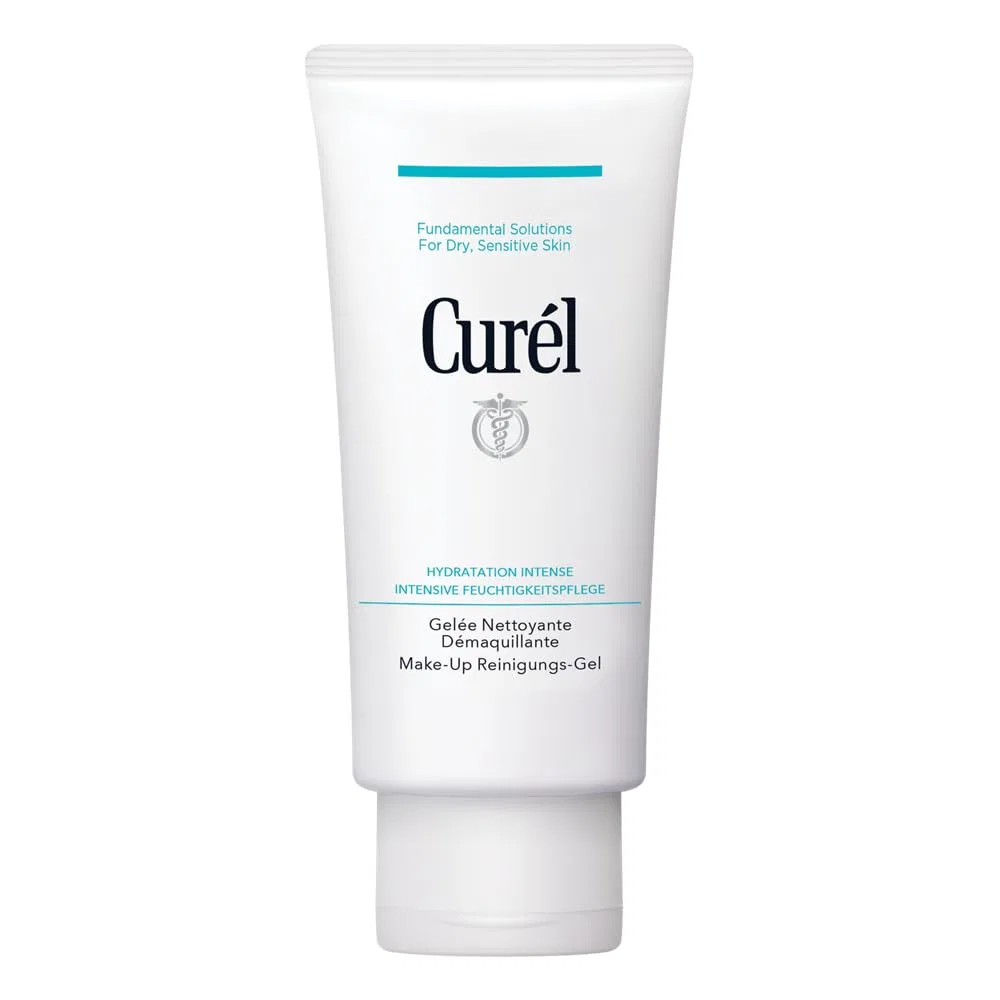 Пенка для умывания Curel — Очищающий гель для снятия макияжа Curél Make-Up Cleansing Gel, 130 г