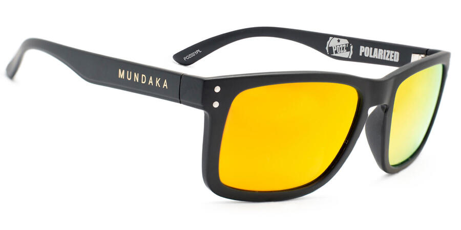 

**Солнцезащитные очки POZZ' матово-черные, CX Polarized ORANGE Cat.3 - MUNDAKA**