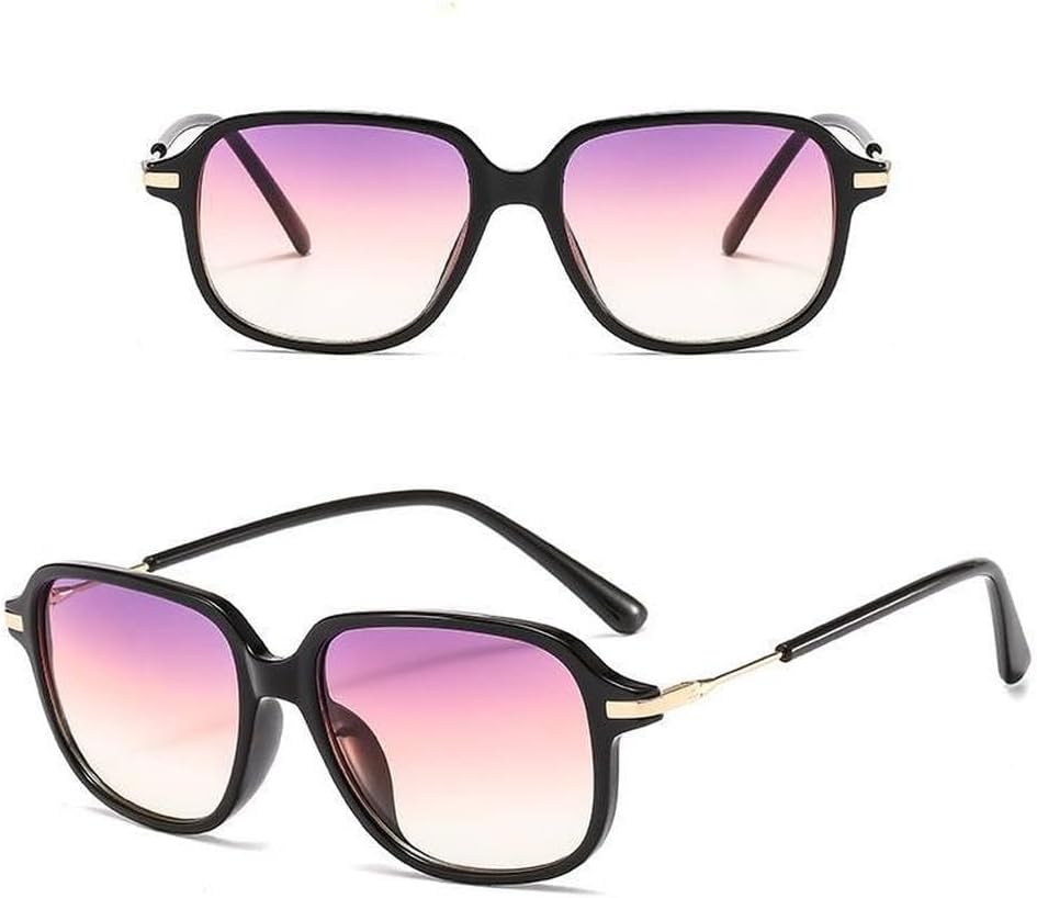 

Винтажные солнцезащитные очки LVTFCO для женщин, ретро-очки с градиентным переходом цвета, модные очки для женщин и мужчин, защита от ультрафиолета UV400, C2 Purple Pink