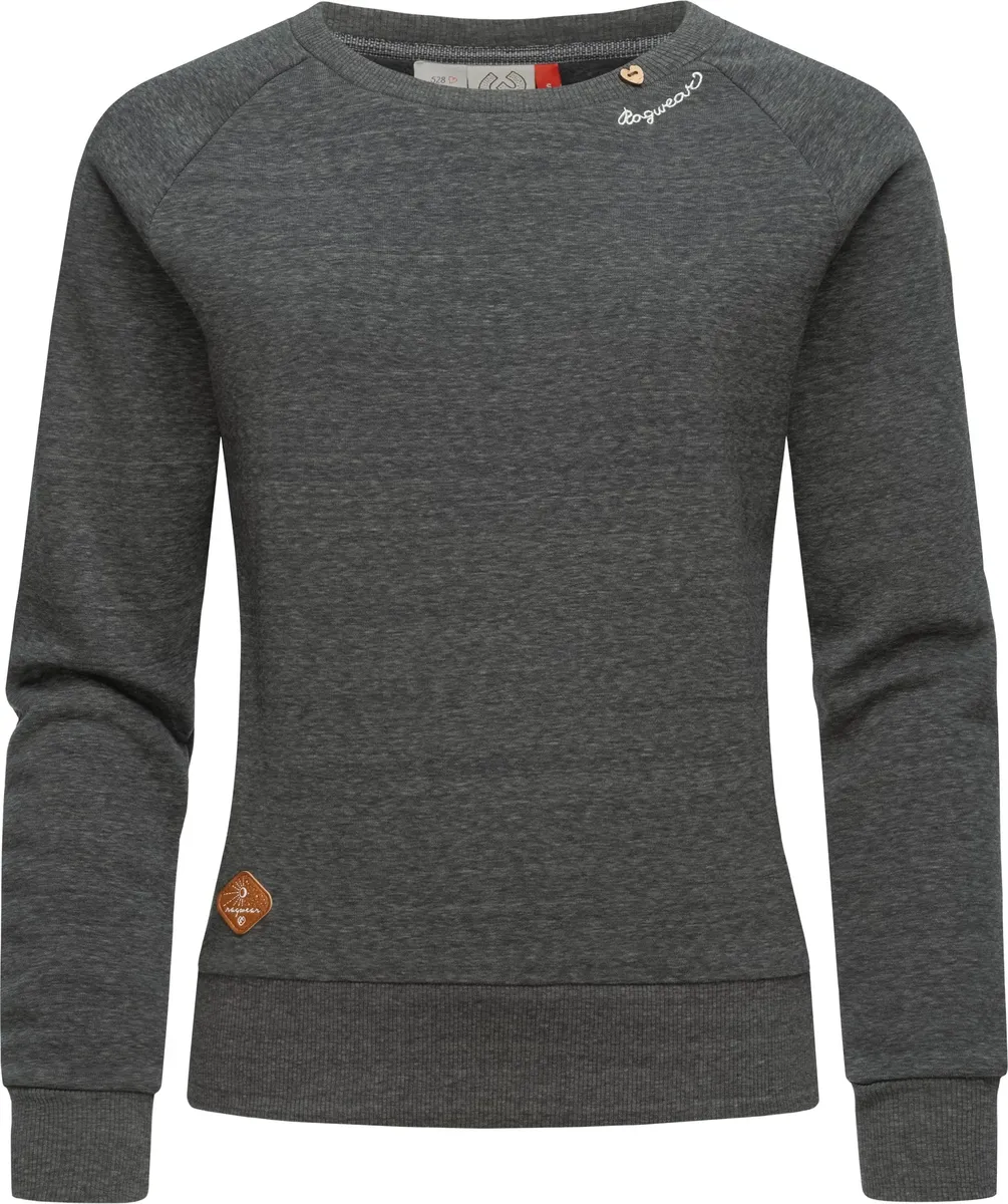

Толстовка Ragwear "Johanka Intl.", женский свитер с уютной мягкой внутренней подкладкой, черный
