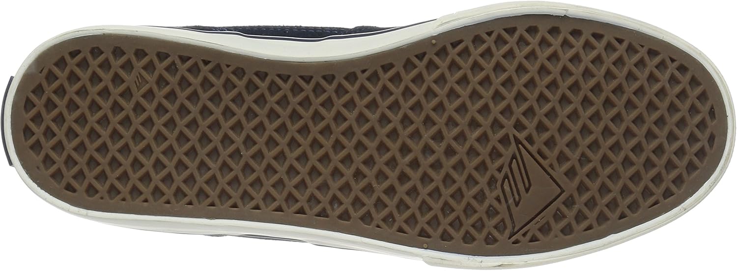 Кроссовки для скейтборда Emerica Provost Slim Vulc, белый/синий/коричневый/темно-синий — фото 4