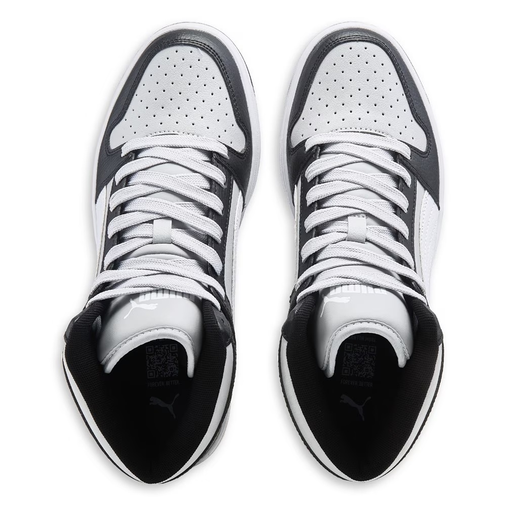 Кроссовки высокие Rebound Layup от Puma, grey/black/white — фото 4