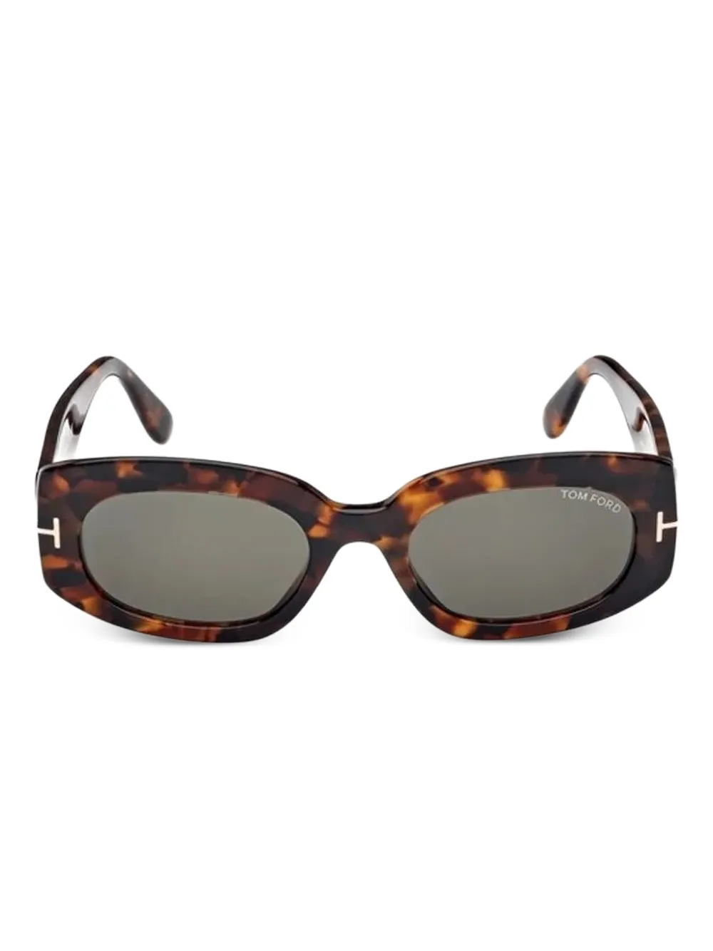 

Солнцезащитные очки Cielle в овальной оправе TOM FORD Eyewear, коричневый
