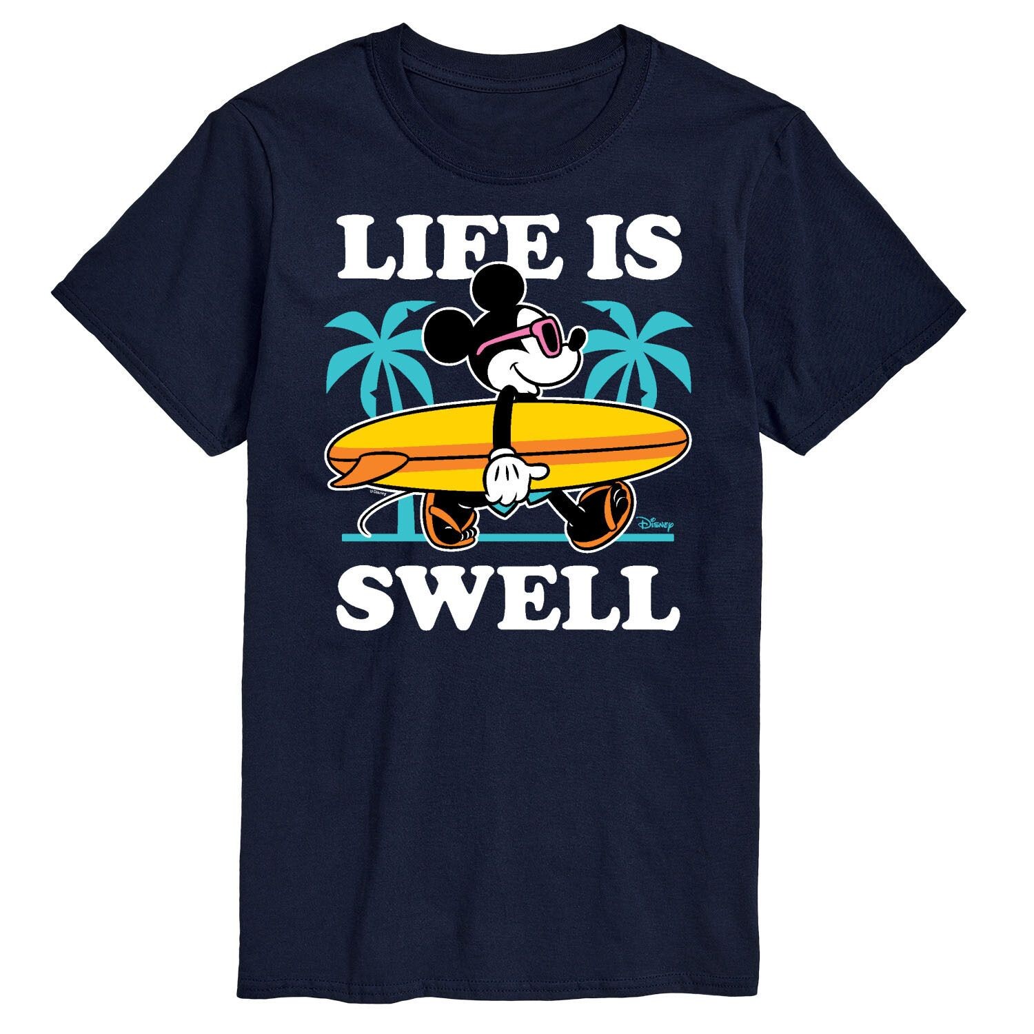 

Футболка Big & Tall Disney Life Is Swell, Blue License, синий