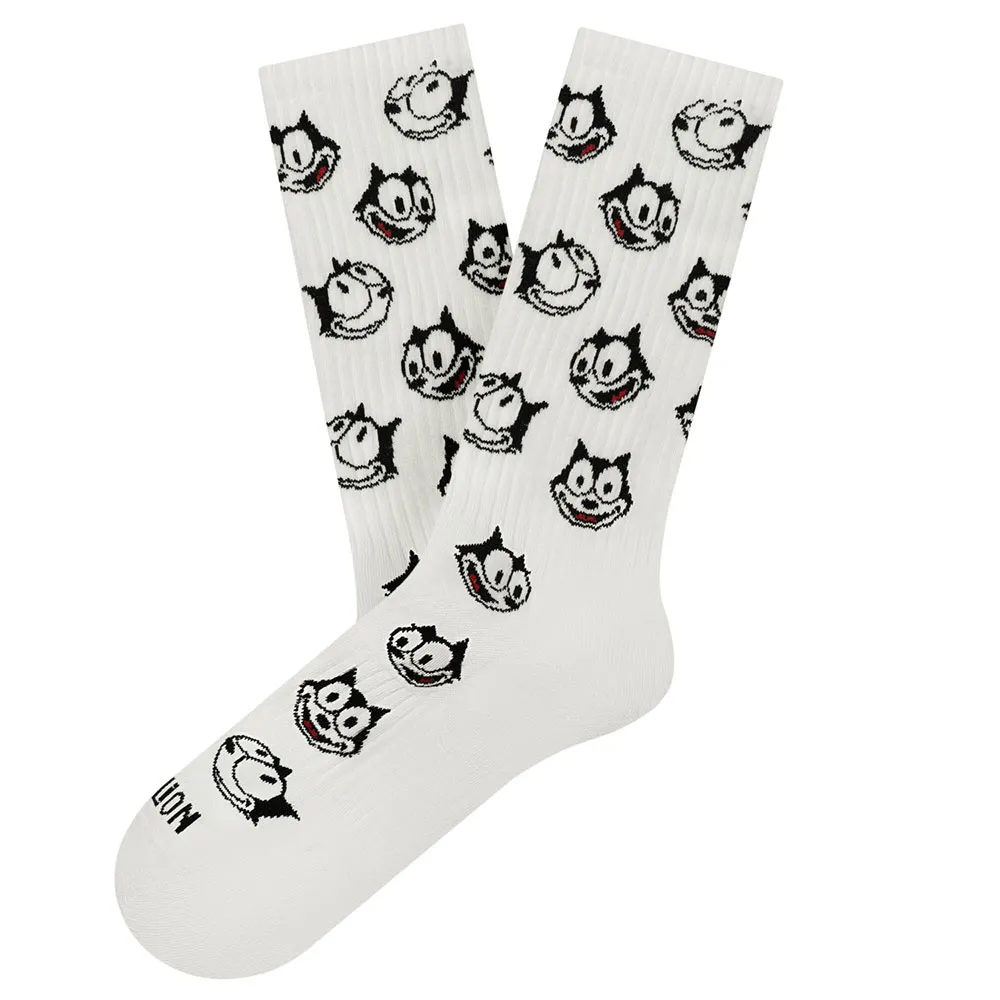 

Носки Jimmy Lion Athletic Felix Smile long, белый