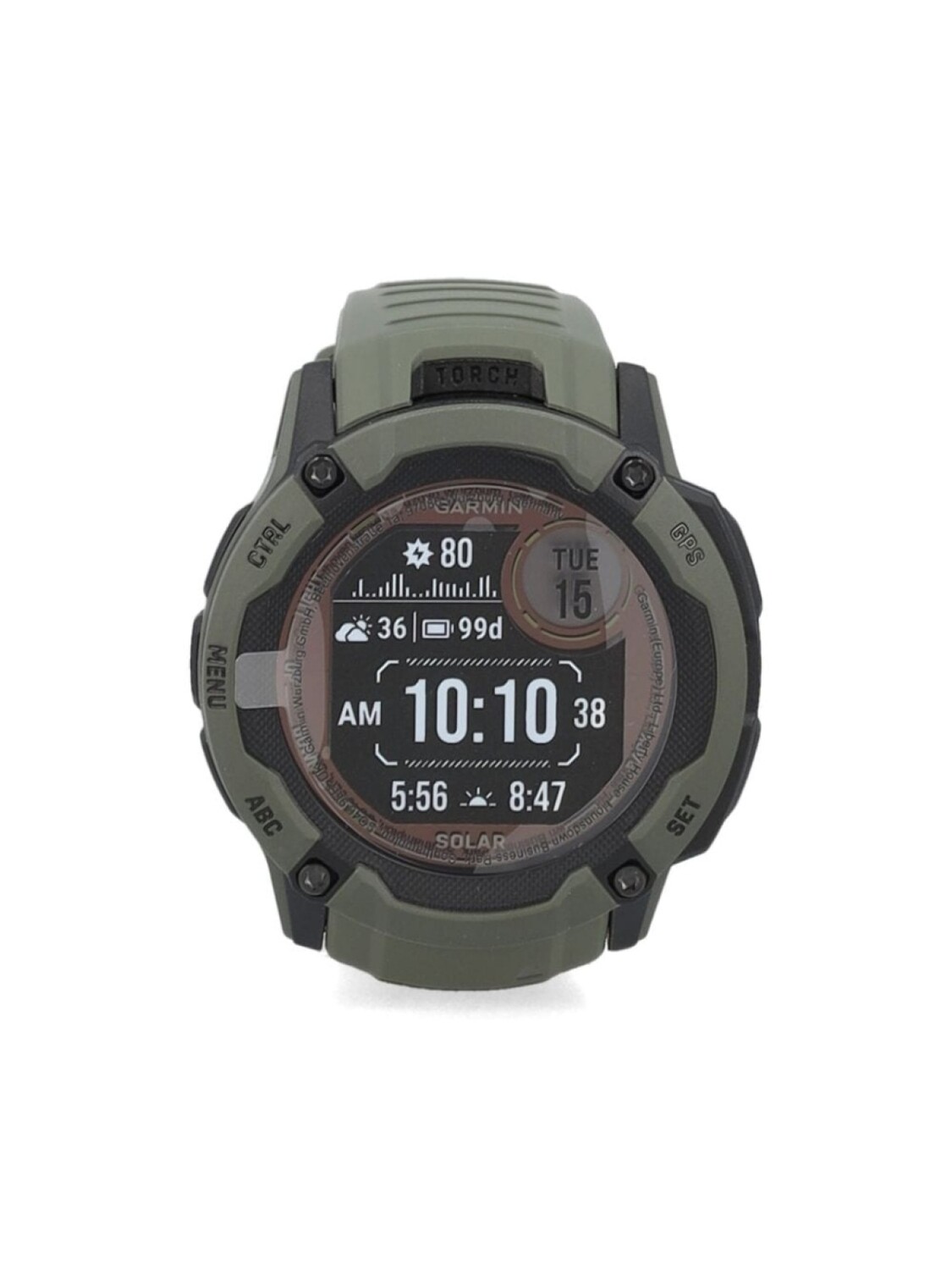 

Наручные часы Instinct 2X Solar 50 мм Garmin, черный