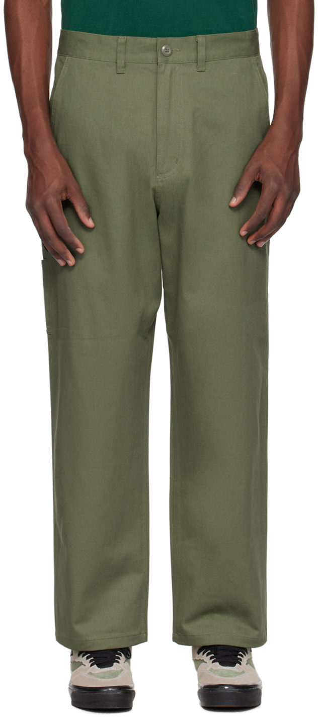 

Брюки цвета хаки Midland Carhartt Work In Progress