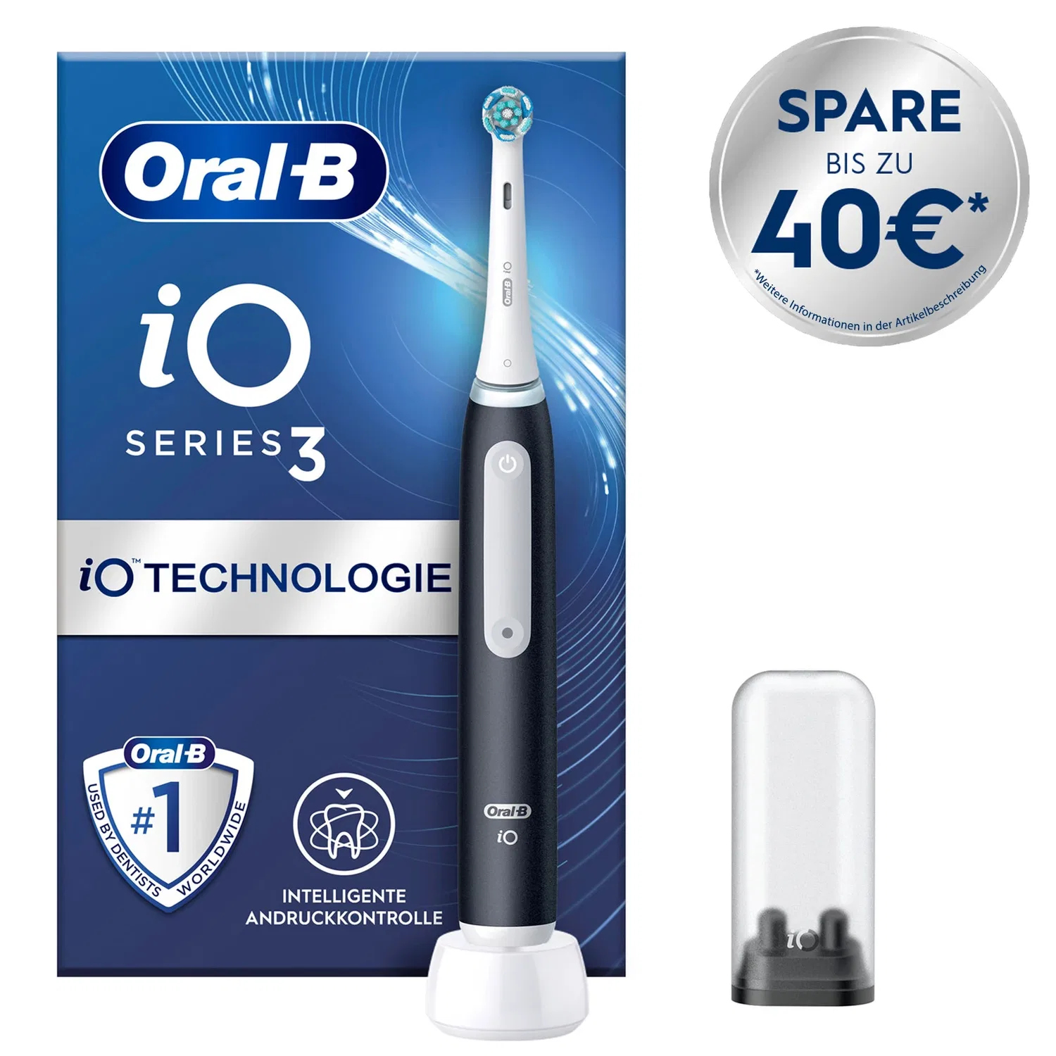 Зубная щетка iO 3 Matt Black Oral-B