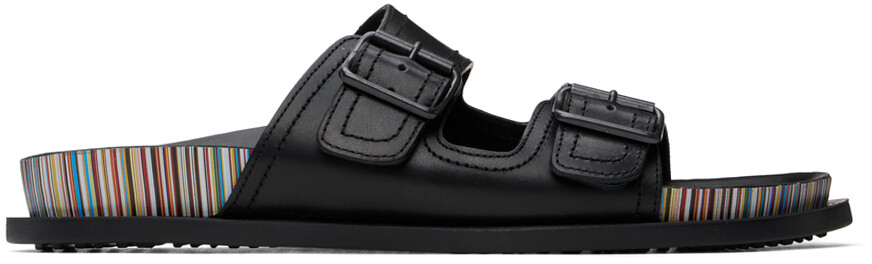 

Черные кожаные сандалии Mesra Paul Smith