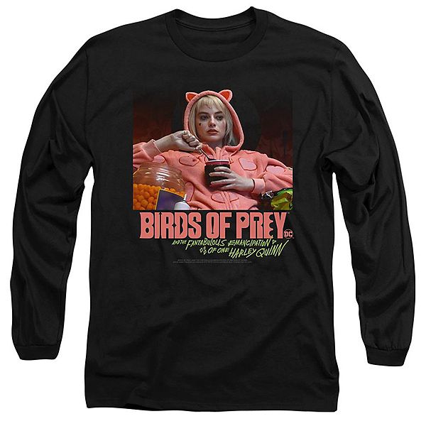 

Футболка с длинным рукавом Birds of prey love stinks Licensed Character