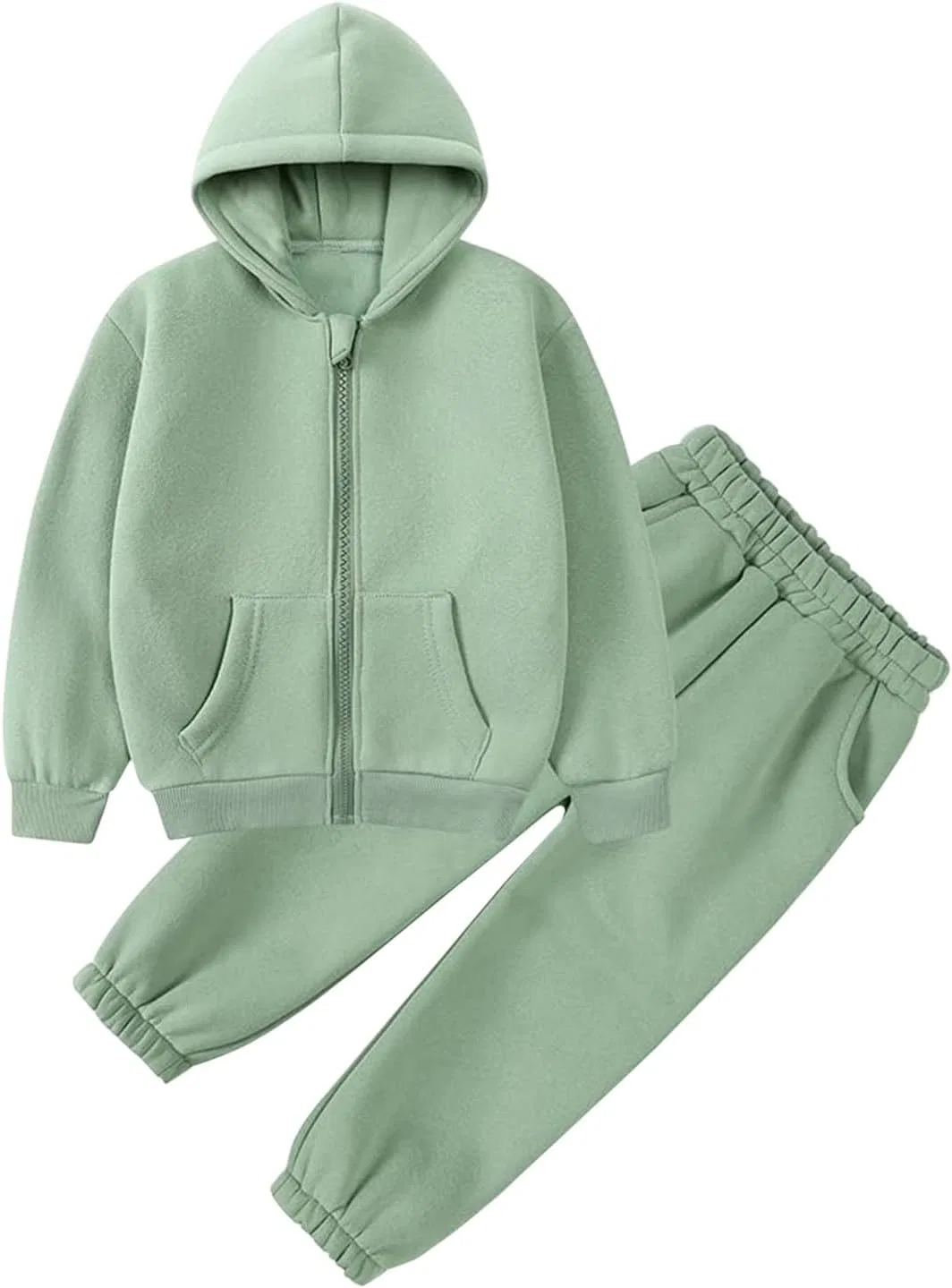 Детский спортивный костюм из флиса Moonker, 2 предмета, Light Green