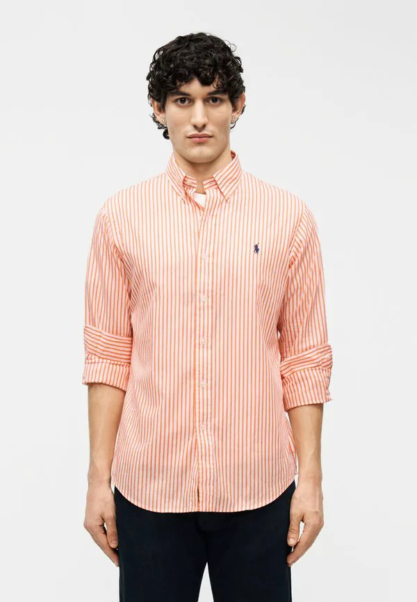 Спортивная рубашка Polo Ralph Lauren, White/Kona Orange