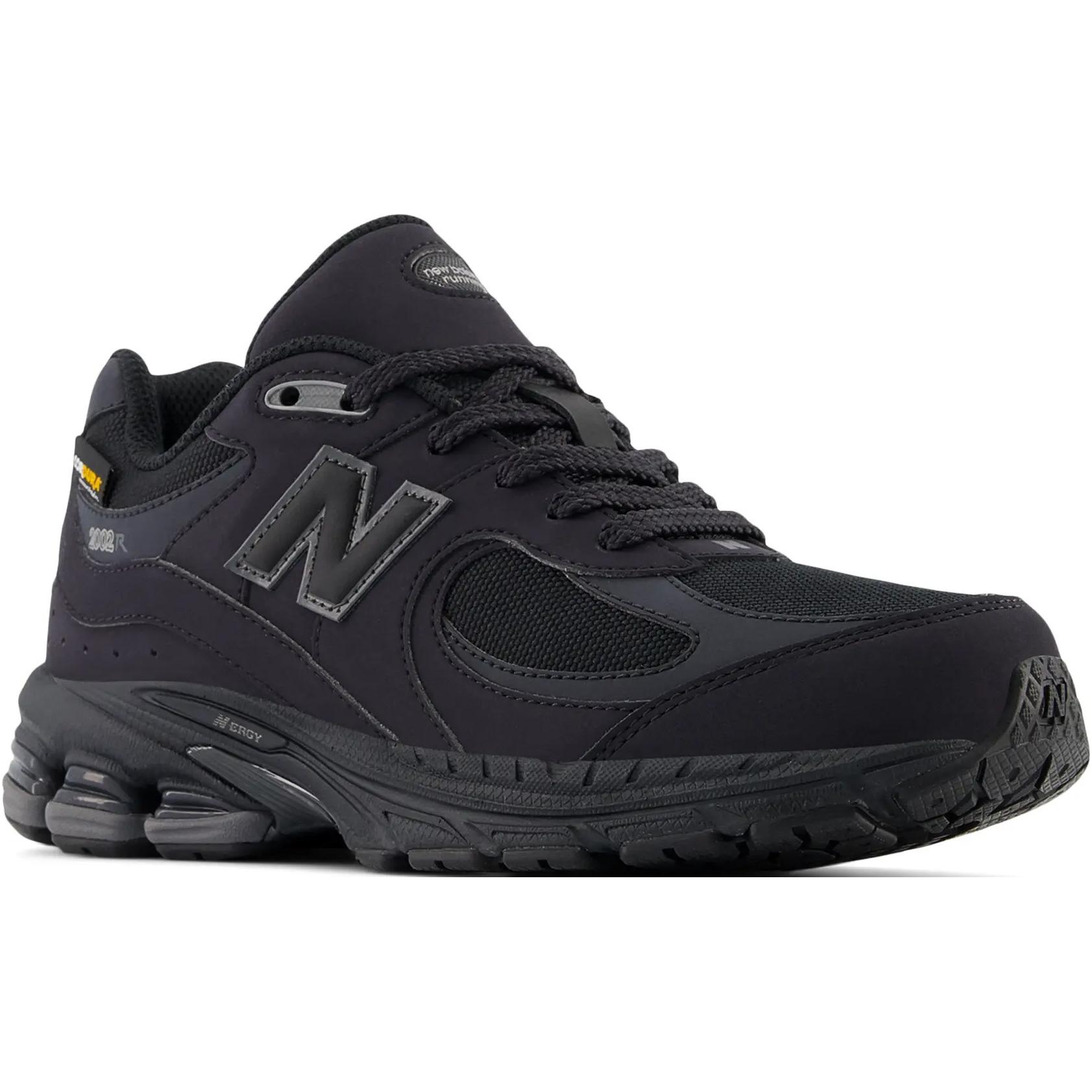 NB 2002 Устойчивые к истиранию Низкие Детские Повседневные Кроссовки Black Teenagers New Balance — фото 2