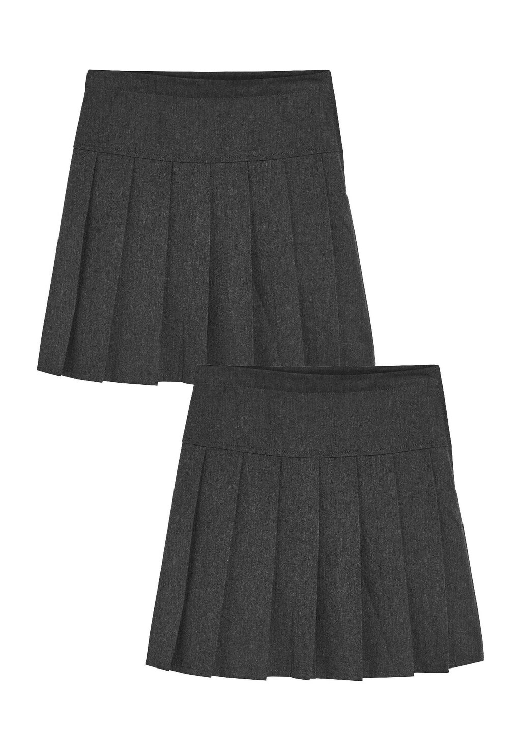 Юбка-колокольчик 2 Pack Pleat Next, цвет grey — фото 4
